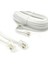 Telefon Kablo, RJ11 Bağlantı, 2 Pin Telefon Fax Kablosu (20 Metre) 1