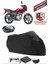Kanuni Puma 150 Motor Brandası Siyah Arka Çanta Uyumlu Motorsiket Brandası Motor Örtüsü Çadır Su Geçirmez Motosiklet Kılıfı Motor Brandası 1