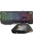 Rampage KM-R96 Elemental Siyah Rgb Aydınlatmalı Q Oyuncu Klavye ve Mouse Gaming Set 7200DPI 1