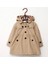 Kız Çocuk Bondet Trench Astarlı Ceket - 3/12 Yaş - 31541 1