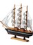 Dekoratif Ahşap El Yapımı Yelkenli Gemi Maketi Masaüstü Biblo Ev Ofis Hediyesi 40 Cm. Model E 4