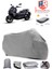 Sym Adx 125 Motor Brandası Gri Motorsiket Brandası Motor Örtüsü Çadır Su Geçirmez Motosiklet Kılıfı Motor Brandası 1