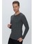 Tr 854 Slim Fit Antrasit Klasik Triko 10