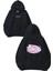 Tokyo Star Tasarım Baskılı Oversize Siyah Kapüşonlu Sweatshirt 1