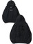 The King Tasarım Baskılı Oversize Siyah Kapüşonlu Sweatshirt 1