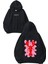 Istakoz Tasarım Baskılı Oversize Siyah Kapüşonlu Sweatshirt 1