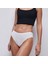 , kadın, pamuklu Brazilian Basic Külot 3'lü, Siyah, Krem, Beyaz 8