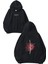 Katana Tasarım Baskılı Oversize Siyah Kapüşonlu Sweatshirt 1