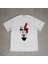 Godofwar Tasarım Baskılı Beyaz Oversize T-Shirt 1