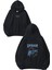 Dream 1 Tasarım Baskılı Oversize Siyah Kapüşonlu Sweatshirt 1