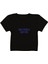 Hate Me Baskılı Siyah Crop Top 1