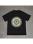 Sunshine Tasarım Baskılı Siyah Oversize T-Shirt 1