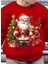 Punıx Kıds Özel Tasarım Noel Baba Yeni Yıl Yılbaşı Temalı Baskılı Kışlık Kalın 3 Iplikerkek Çocuk Sweatshırt 1