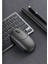 Mini Windows Kablosuz Wıreless Siyah Mouse Sessiz Ofis Mause Fare (1200DPİ + 2.4g) 4
