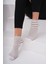 Çemberli ( Dikişsiz) %100 Pamuk Nefes Alabilen Terletmez Kadın Çorabı, Patik Çorap 3
