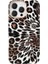 iPhone 15 Pro Kılıf Leopar Desenli Manyetik Şarj Özellikli Kapak 1