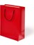 Hediyelik Lüks El Ipi Saplı Kırmızı Karton Çanta 25 * 30 cm 5 Adet 1