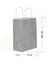Gümüş Kraft Çanta Büyük Boy 31X12X41 cm 25 Adet 1