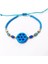 Süryani Nazar Çek Cam ve Dorika Boncuklu Mavi Bileklik 8