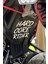 Motor Için Dekoratif Sticker Hard Core Rider Beyaz (1 Adet) 4