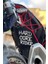 Motor Için Dekoratif Sticker Hard Core Rider Beyaz (1 Adet) 5