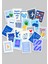 Renkli Pul Sticker Seti 20'li - Bullet Journal Ajanda Scrapbook 1