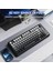 M75 Kablosuz Bt+2.4ghz OLED Tft Ekranlı Membran Reinbow Aydınlatmalı Gaming Oyuncu Klavye 3
