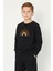 Erkek Çocuk %100 Pamuk Gökkuşağı Süzeneli Sweatshirt - 1021 1