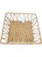Doğal Örgü Kare Sepet 1