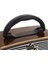 Kahverengi Eskitme Retro Radyo, Bluetooth, Fm, Sd, Aux, Kartlı, Çok Renkli 2