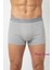10 Adet Gri Soft Elastan Erkek Boxer %90 Pamuk%10 Elastan 2