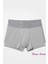 10 Adet Gri Soft Elastan Erkek Boxer %90 Pamuk%10 Elastan 4