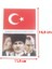 10 Adet Küçük Sticker Mustafa Kemal Atatürk, Türk Bayrağı, Öğretmenler Yeni Nesil Sizin Eseriniz Olacaktır 3lü Etiket Seti 2