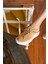 Polinas Kadin Camel Taş Detay Gercek Deri Suet Sneaker 8