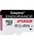 Kingston SDCE-256GB 256GB Microsdxc Endurance 95R-45W C10 A1 Uhs-I Card Only Hafıza Kartı 1