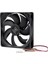 Hadron HDX1510 Kasa Fanı 4pin 8cm Siyah 1