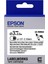 Epson LK-4WBA3 Beyaz Üzeri Siyah Makaron (1,07-3,18 mm Çap) 2,5metre 1