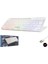 Hadron HDX2608 Kablolu Oyuncu Mini Klavye LED Q Beyaz 2