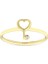 Kalp Figürlü Altın Yüzük - 14K 15