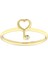 Kalp Figürlü Altın Yüzük - 14K 17