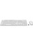 Logitech 920-010089 MK295 Kablosuz Beyaz Klavye Mouse Set 1