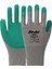 Beybi PL17 9 Beden Gri-Yeşil 12LI Paket Legend Polyester Örme Lateks Eldiven 1