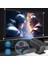 HY320 Mini Siyah Taşınabilir Sinema Projeksiyon Cihazı Ev Sineması Bluetooth Android Işletim Sistemi 4