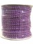4 mm Çift Sıra Yarım Inci – 25 Metre Lila, Parlak Dekoratif Boncuk Şerit 1