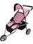 FL9122 Katlanabılır 3 Teker Spor Oyuncak Bebek Arabası 2