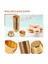 50pcs alüminyum folyo kek bardakları tek kullanımlık çörek astarları pişirme fincanları alüminyum cupcake ucu tava ramekin tutucuları küçük puding fincanları (Yurt Dışından) 10