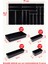 Parlak Siyah (Piano Black) 16'lı Set Modüler Çekmece Içi Kaşıklık Organizer Düzenleyici 3