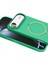 Apple iPhone 17 Air Regal Magsafe Standlı Kapak - Yeşil 2