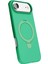 Apple iPhone 17 Air Regal Magsafe Standlı Kapak - Yeşil 3