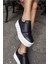 Carrola Kadin Siyah Gercek Deri Sneaker 8